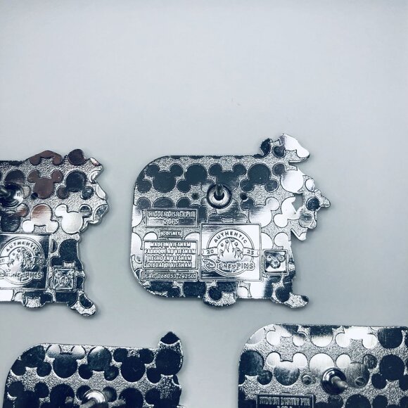 2025 Walt Disney World Hidden Disney Walt Disney World D Complete Set Of 5 Pins - Picture 4 of 12